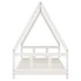 White pine wood children's bed frame 90x190 cm by vidaXL, Cribs and beds for children - Ref: Foro24-834463, Price: 114,74 €, ...