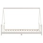 White pine wood children's bed frame 90x190 cm by vidaXL, Cribs and beds for children - Ref: Foro24-834463, Price: 116,23 €, ...