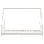 White pine wood children's bed frame 90x190 cm by vidaXL, Cribs and beds for children - Ref: Foro24-834463, Price: 114,74 €, ...