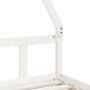 White pine wood children's bed frame 90x190 cm by vidaXL, Cribs and beds for children - Ref: Foro24-834463, Price: 116,23 €, ...