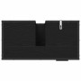 Juego de muebles de baño 4 pcs Roble negro 65 x 33 x 60 cm
