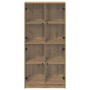 Alacena Roble artesanal 68 x 37 x 142 cm Madera contrachapada