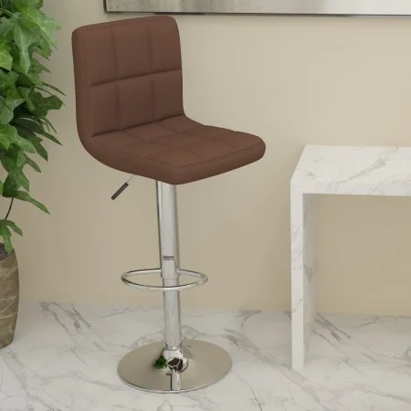 Brauner Küchenhocker aus Stoff von vidaXL, Küchenhocker - Ref: Foro24-334232, Preis: 72,93 €, Rabatt: %