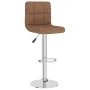 Brauner Küchenhocker aus Stoff von vidaXL, Küchenhocker - Ref: Foro24-334232, Preis: 72,93 €, Rabatt: %