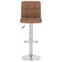 Brauner Küchenhocker aus Stoff von vidaXL, Küchenhocker - Ref: Foro24-334232, Preis: 72,93 €, Rabatt: %