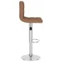 Brauner Küchenhocker aus Stoff von vidaXL, Küchenhocker - Ref: Foro24-334232, Preis: 72,93 €, Rabatt: %
