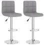 Taburetes de cocina 2 unidades tela gris claro de vidaXL, Taburetes de cocina - Ref: Foro24-334239, Precio: 109,73 €, Descuen...