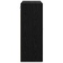 Gabinetes montados en la pared 2 pcs Roble Negro