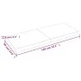 Treated wood table top with natural brown edge 140x60x(2-6)cm by vidaXL, Table tops - Ref: Foro24-363967, Price: 65,62 €, Dis...