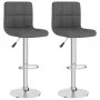 Kitchen stools, 2 units, dark gray fabric by vidaXL, Kitchen stools - Ref: Foro24-334240, Price: 128,59 €, Discount: %