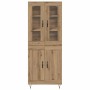 Alacena Roble artesanal 69,5 x 34 x 180 cm Madera contrachapada