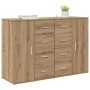 Tableros Lateral Corona 2 pcs Roble artesanal 59 x 39 x 80 cm