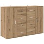 Tableros Lateral Corona 2 pcs Roble artesanal 59 x 39 x 80 cm