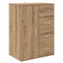Tableros Lateral Corona 2 pcs Roble artesanal 59 x 39 x 80 cm