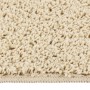 Alfombra peluda antideslizante color crema 80x150 cm en Alfombras | Comprar online en Foro24
