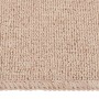 Alfombrillas de escalera 15 uds beige rectangular 75x20 cm en Alfombrillas para escalones | Comprar online en Foro24