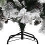 Árbol de Navidad con nieve flocada y piñas PVC y PE 150 cm en Arboles de navidad | Comprar online en Foro24