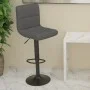 Taburete de cocina de tela gris oscuro de vidaXL, Taburetes de cocina - Ref: Foro24-334271, Precio: 73,13 €, Descuento: %