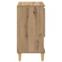 Tableros Lateral 2 pcs Roble artesanal 60 x 35 x 70 cm