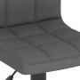 Taburete de cocina de tela gris oscuro de vidaXL, Taburetes de cocina - Ref: Foro24-334271, Precio: 74,45 €, Descuento: %