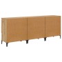 Tableros Lateral 3 pcs Roble artesanal 60 x 35 x 70 cm