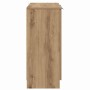 Tableros Lateral 2 pcs Roble artesanal 60 x 30 x 70 cm