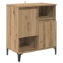 Tableros Lateral 2 pcs Roble artesanal 60 x 35 x 70 cm