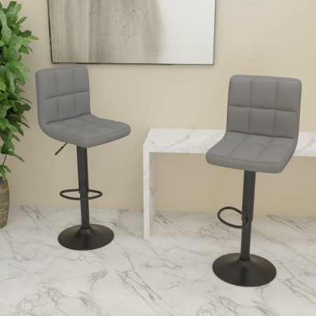 Küchenhocker 2 Einheiten aus hellgrauem Stoff von vidaXL, Küchenhocker - Ref: Foro24-334282, Preis: 111,42 €, Rabatt: %