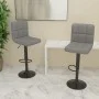 Küchenhocker 2 Einheiten aus hellgrauem Stoff von vidaXL, Küchenhocker - Ref: Foro24-334282, Preis: 109,77 €, Rabatt: %