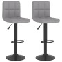 Küchenhocker 2 Einheiten aus hellgrauem Stoff von vidaXL, Küchenhocker - Ref: Foro24-334282, Preis: 111,42 €, Rabatt: %