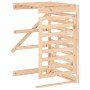 Extension for solid pine wood trash bin shed by vidaXL, Waste container supports - Ref: Foro24-825107, Price: 81,30 €, Discou...