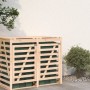 Extension for solid pine wood trash bin shed by vidaXL, Waste container supports - Ref: Foro24-825107, Price: 81,30 €, Discou...