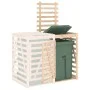Extension for solid pine wood trash bin shed by vidaXL, Waste container supports - Ref: Foro24-825107, Price: 80,55 €, Discou...