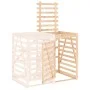 Extension for solid pine wood trash bin shed by vidaXL, Waste container supports - Ref: Foro24-825107, Price: 80,55 €, Discou...
