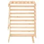 Extensión para cobertizo de cubos de basura madera maciza pino de vidaXL, Soportes para contenedores de residuos - Ref: Foro2...