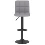Taburetes de cocina 2 unidades de tela gris claro de vidaXL, Taburetes de cocina - Ref: Foro24-334282, Precio: 111,42 €, Desc...