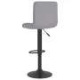 Taburetes de cocina 2 unidades de tela gris claro de vidaXL, Taburetes de cocina - Ref: Foro24-334282, Precio: 109,77 €, Desc...