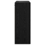 Gabinetes montados en la pared 2 pcs Roble Negro