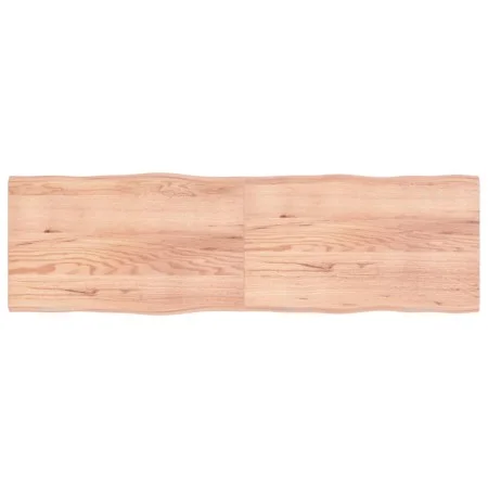 Behandelter Holztisch mit natürlicher brauner Kante, 200x60x(2-4)cm. von vidaXL, Tischplatten - Ref: Foro24-363984, Preis: 10...