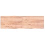 Tablero mesa madera tratada borde natural marrón 200x60x(2-4)cm by vidaXL, Table tops - Ref: Foro24-363984, Price: 109,37 €, ...