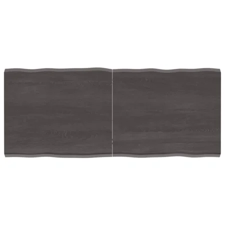 Treated wood table top brown live edge 120x50x(2-4) cm by vidaXL, Table tops - Ref: Foro24-364024, Price: 58,78 €, Discount: %