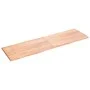 Behandelter Holztisch mit natürlicher brauner Kante, 200x60x(2-4)cm. von vidaXL, Tischplatten - Ref: Foro24-363984, Preis: 10...