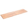 Tablero mesa madera tratada borde natural marrón 200x60x(2-4)cm by vidaXL, Table tops - Ref: Foro24-363984, Price: 109,37 €, ...