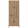 Alacena Roble artesanal 69,5 x 34 x 180 cm Madera contrachapada