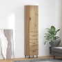 Alacena Roble artesanal 34,5 x 34 x 180 cm Madera contrachapada
