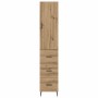 Alacena Roble artesanal 34,5 x 34 x 180 cm Madera contrachapada