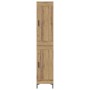 Alacena Roble artesanal 34,5 x 34 x 180 cm Madera contrachapada
