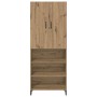 Alacena Roble artesanal 69,5 x 34 x 180 cm Madera contrachapada