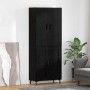 Alacena Roble Negro 69,5 x 34 x 180 cm Madera contrachapada