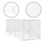 Zwinger für den Außenbereich Stahl verzinkt silber 2x6x2 m von vidaXL, Hundehütten und Zäune - Ref: Foro24-3190452, Preis: 26...